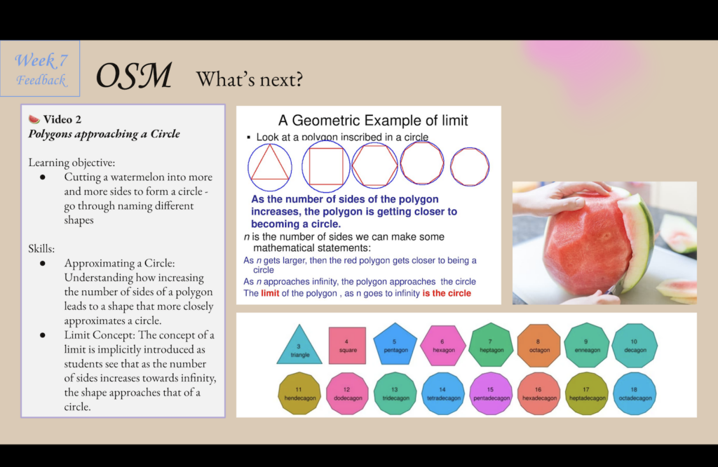Video #2 mathematical concept  visual moodboard